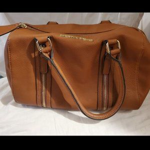 Christian Siriano Camel Purse Shoulder Bag Handbag EUC